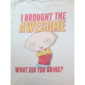 Family Guy Stewie T Shirt I Brought The Awesome What Did You Bring Graphic Tee
